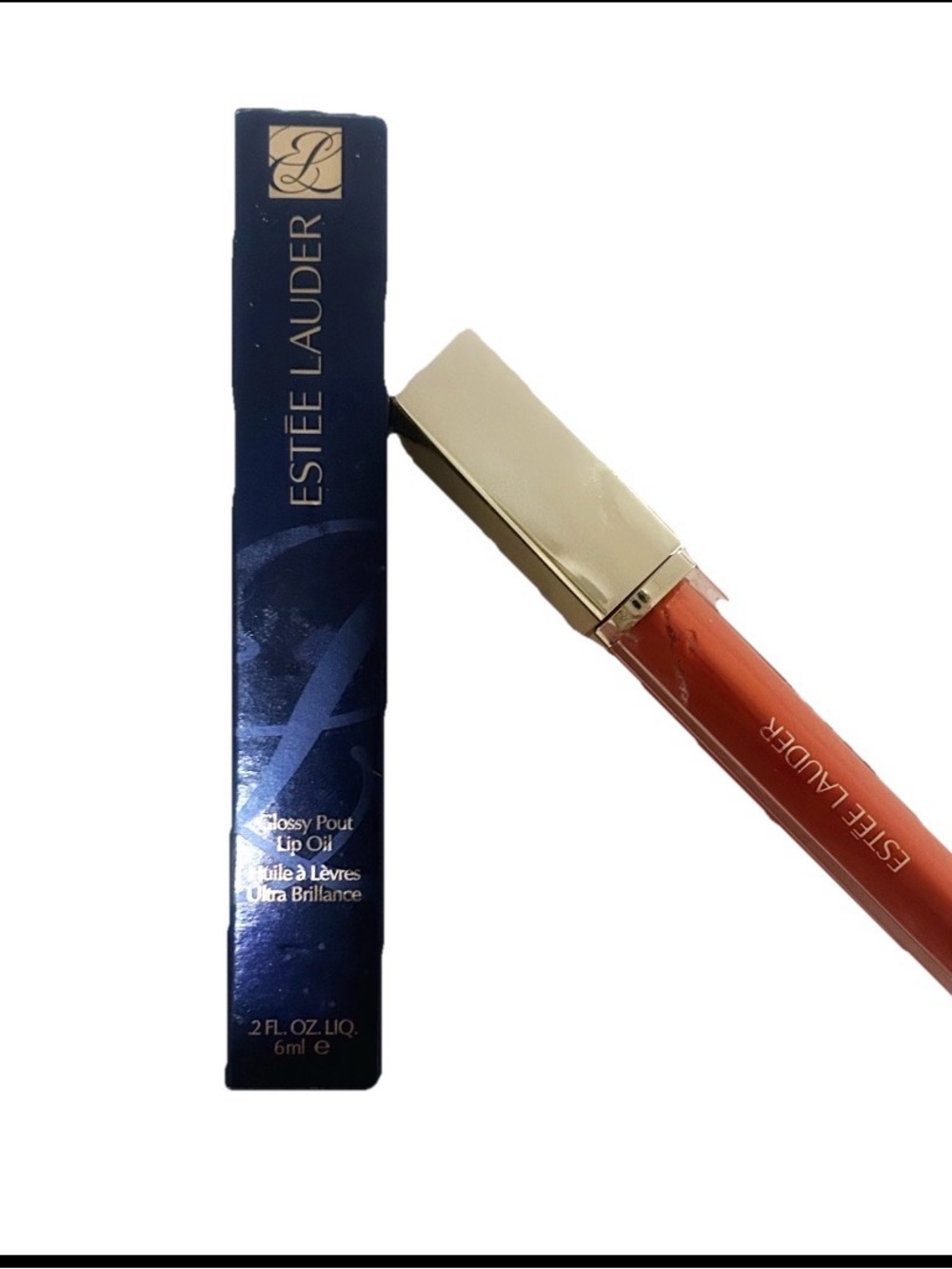 Estee Lauder Glossy Pout Tinted Lip Oil in #03 Rose Water BRAND NEW